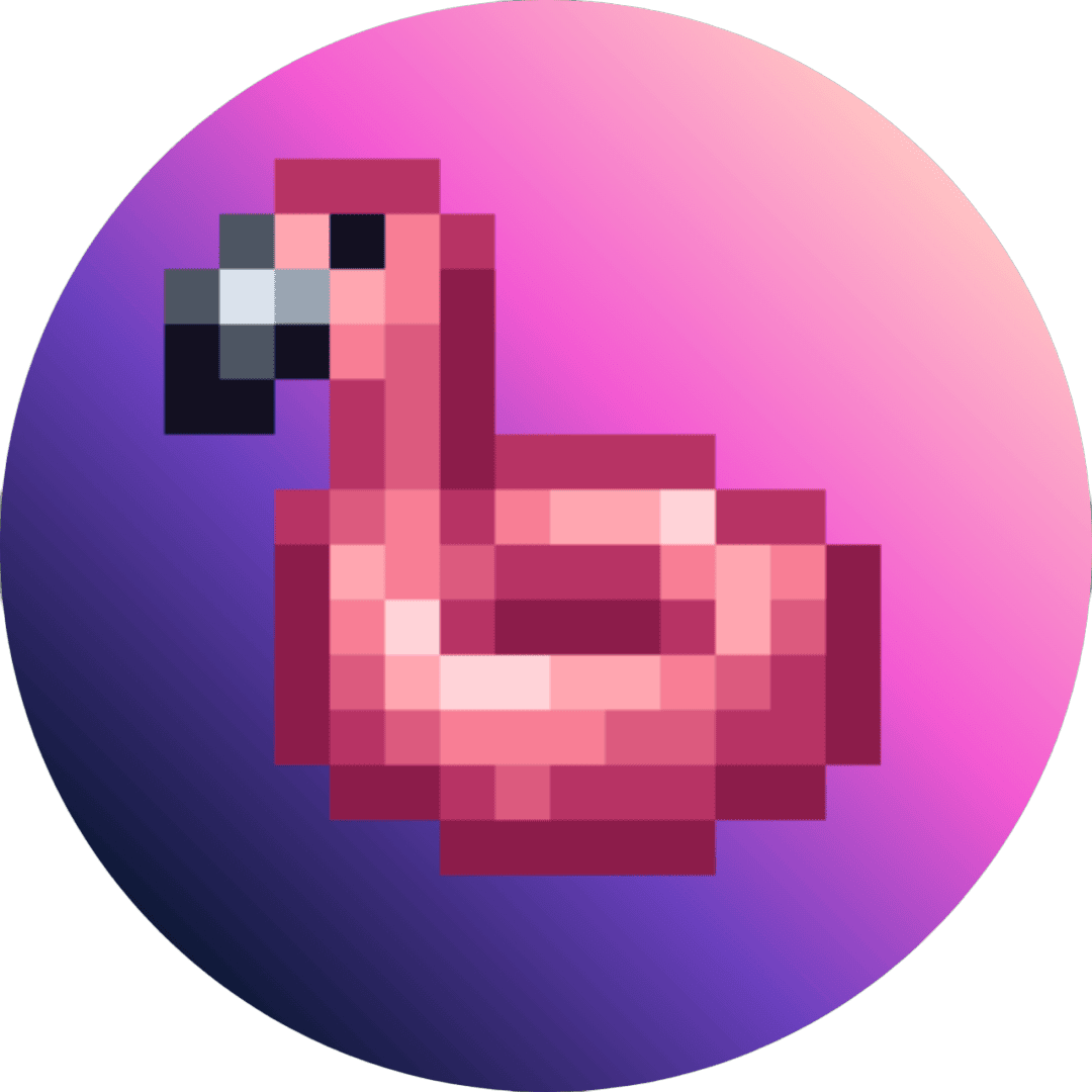 Гелиевый фламинго